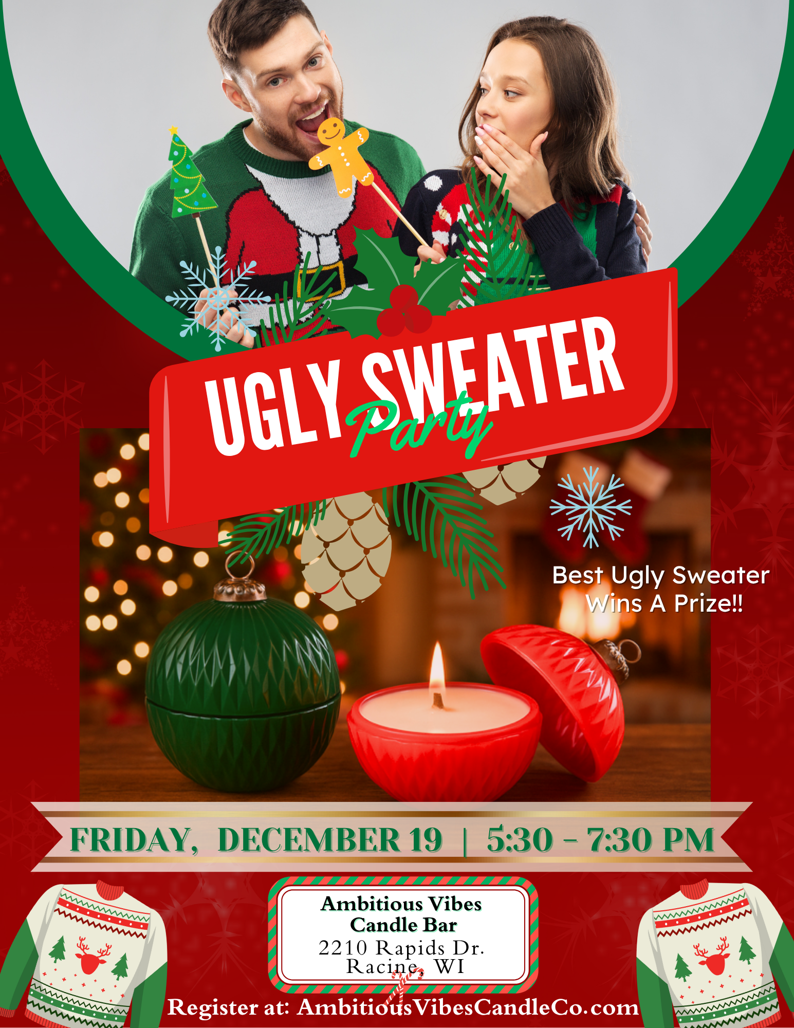 Ugly Sweater Christmas Party
