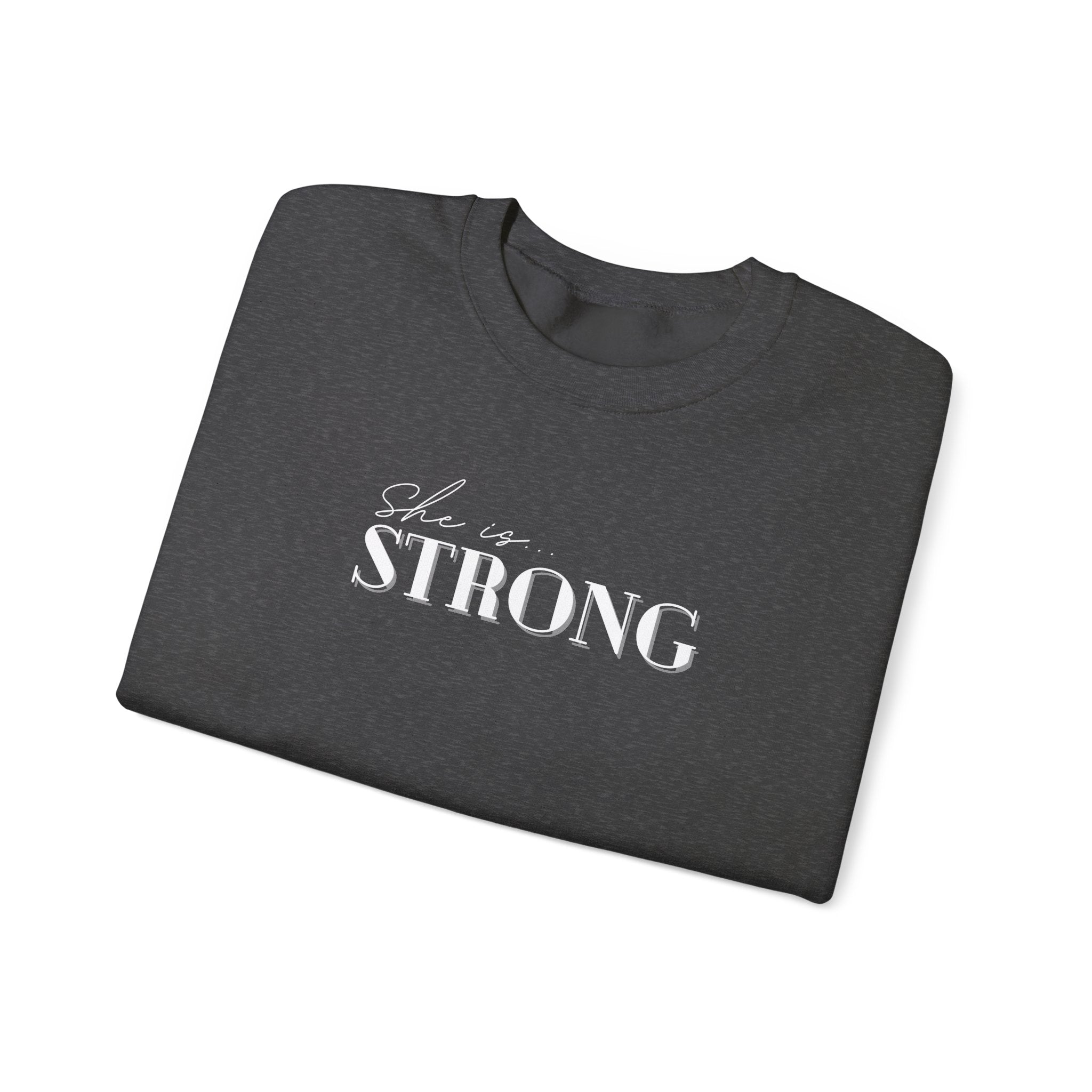 She is Strong Crewneck Sweatshirt