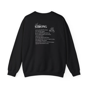 She is Strong Crewneck Sweatshirt