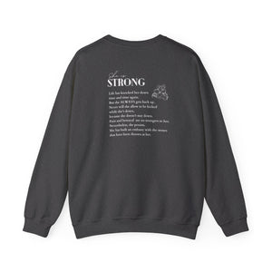 She is Strong Crewneck Sweatshirt