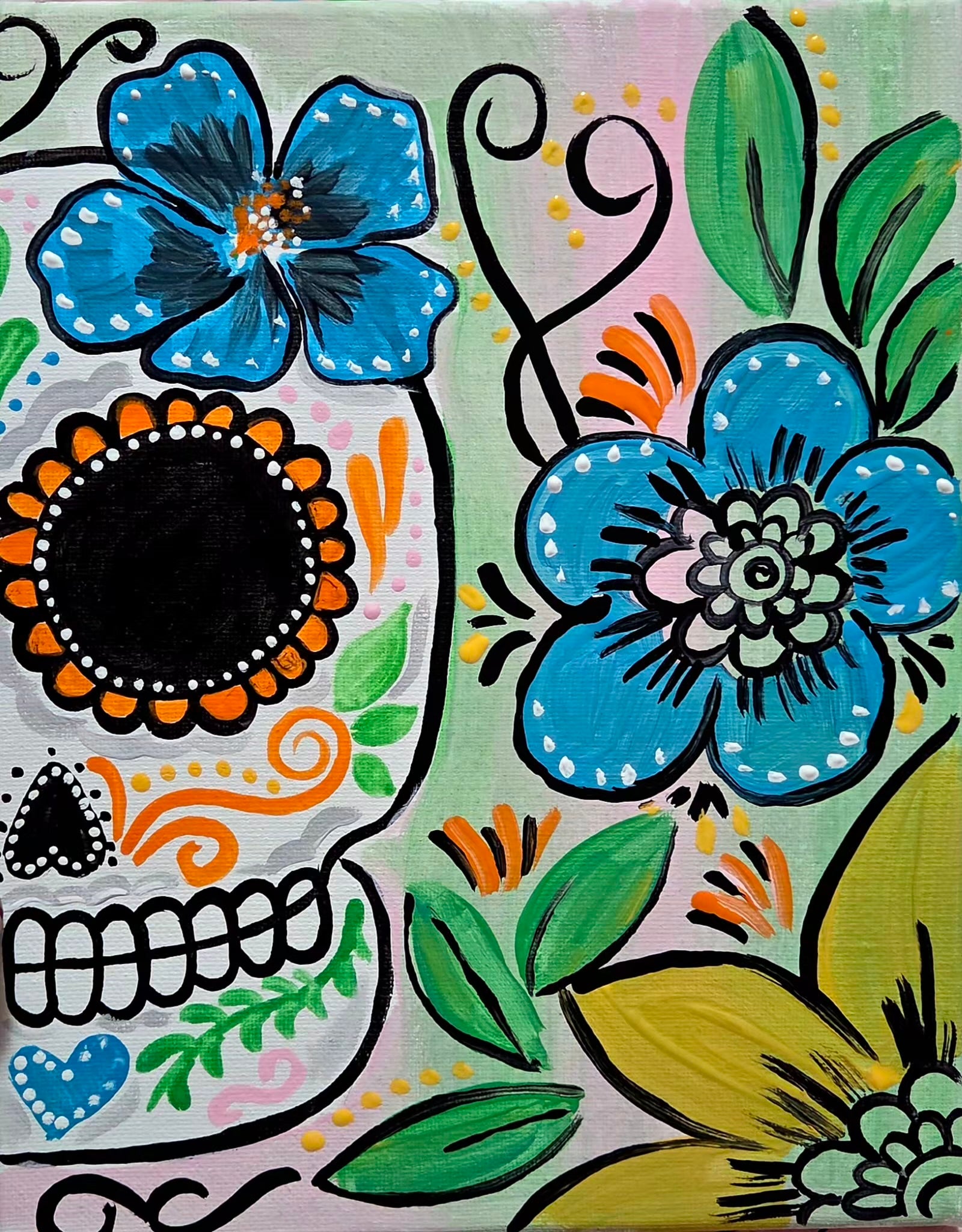 Sugar Skull Candle & Paint Night