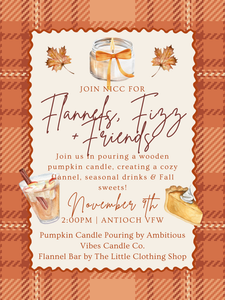NICC Flannels, Fizz, & Friends