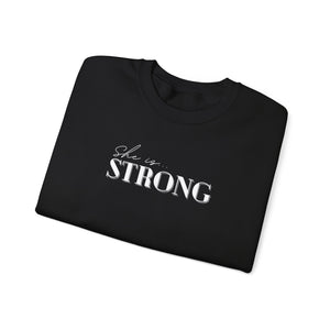 She is Strong Crewneck Sweatshirt