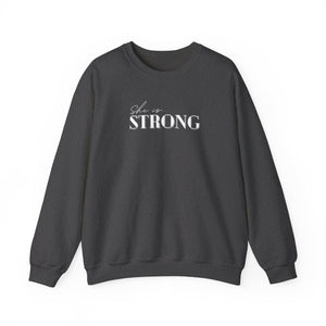 She is Strong Crewneck Sweatshirt