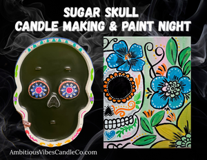Sugar Skull Candle & Paint Night