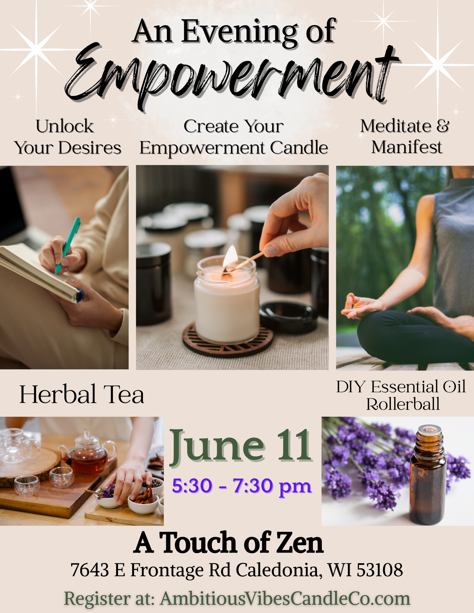 An Evening of Empowerment @ A Touch of Zen