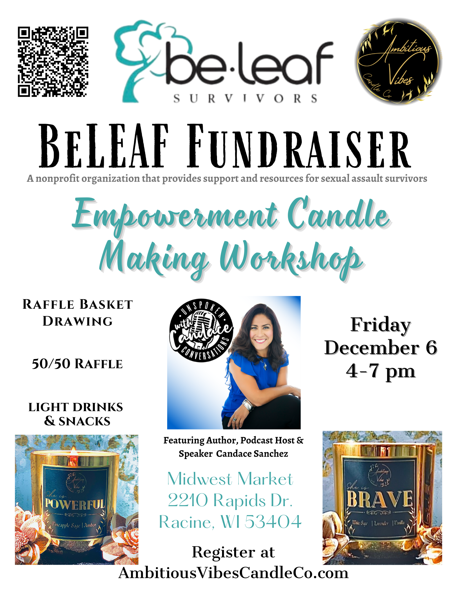 BeLeaf Empowerment Candle Making Fundraiser