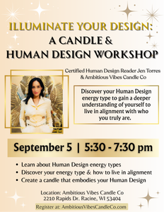 Illuminate Your Design: A Human Design & Candle Workshop